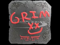 Sticker | Grim (Foil) | Austin 2025