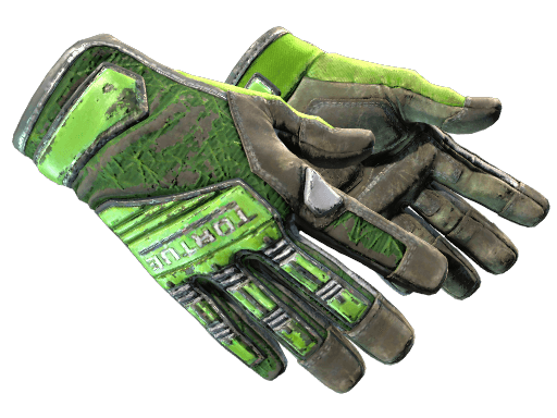 ★ Specialist Gloves | Emerald Web (Battle-Scarred)