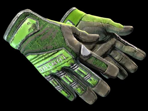★ Specialist Gloves | Emerald Web (Battle-Scarred)