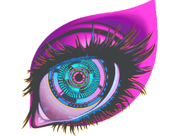 Sticker | Dystopian Gaze (Lenticular)