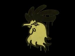 Sealed Graffiti | Cocky (Tracer Yellow)