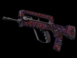 FAMAS | Rapid Eye Movement (Battle-Scarred)