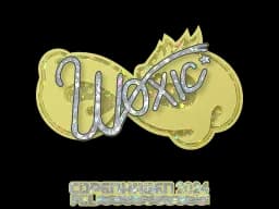 Sticker | woxic (Glitter) | Copenhagen 2024