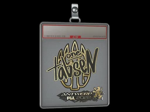 Sticker Slab | tabseN (Gold) | Antwerp 2022