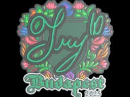 Sticker | TRY (Embroidered) | Budapest 2025