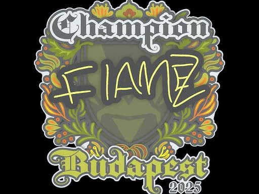 Sticker | FlameZ (Champion) | Budapest 2025