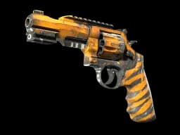StatTrak™ R8 Revolver | Skull Crusher (Well-Worn)