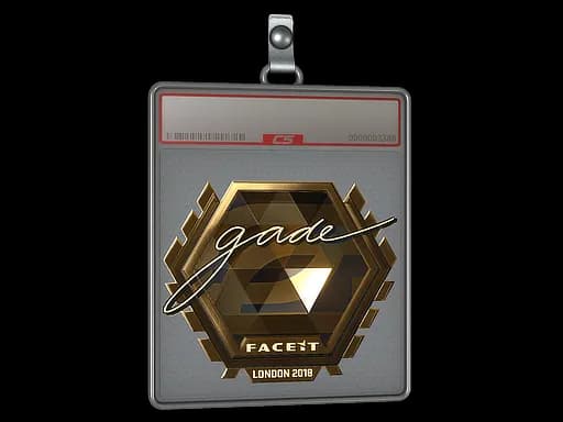 Sticker Slab | gade (Gold) | London 2018