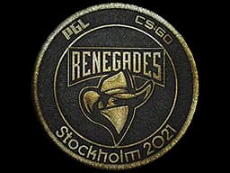 Patch | Renegades (Gold) | Stockholm 2021 - CS2 Skin Prices
