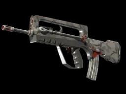 FAMAS | Grey Ghost (Minimal Wear)