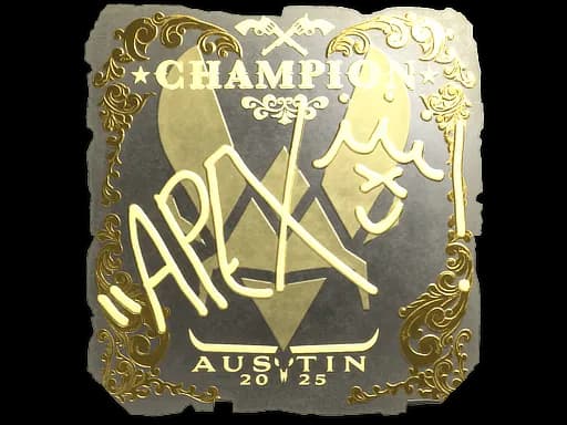 Sticker | apEX (Gold, Champion) | Austin 2025