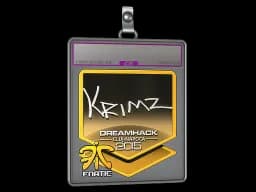 Sticker Slab | KRIMZ (Foil) | Cluj-Napoca 2015