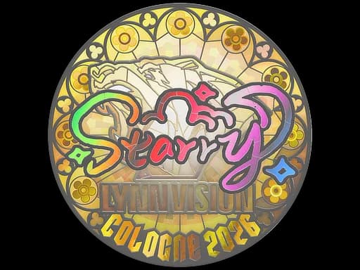 Sticker | Starry (Holo) | Cologne 2026