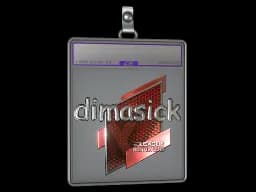 Sticker Slab | dimasick (Foil) | Boston 2018
