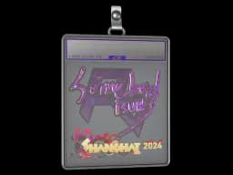 Sticker Slab | somebody (Glitter) | Shanghai 2024