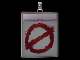 Sticker Slab | Hands Off (Foil)