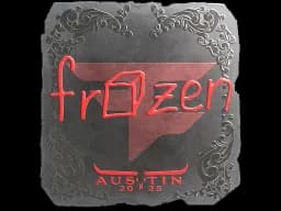 Sticker | frozen (Foil) | Austin 2025