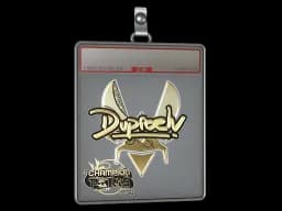 Sticker Slab | dupreeh (Gold, Champion) | Paris 2023