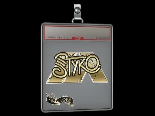 Sticker Slab | STYKO (Gold) | Paris 2023
