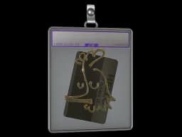 Sticker Slab | Hello AK-47 (Gold)