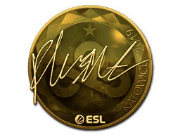 Sticker | flusha (Gold) | Katowice 2019