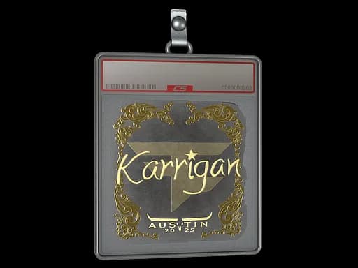 Sticker Slab | karrigan (Gold) | Austin 2025