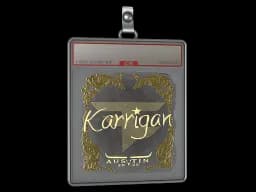 Sticker Slab | karrigan (Gold) | Austin 2025