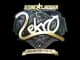 Sticker | Lekr0 (Gold) | Berlin 2019 CS2 skin