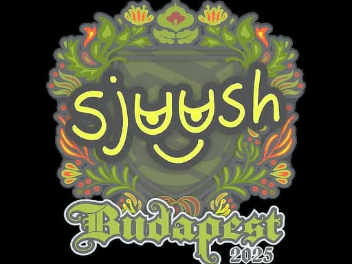 Sticker | sjuush | Budapest 2025