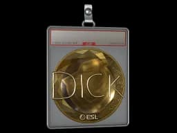 Sticker Slab | DickStacy (Gold) | Katowice 2019