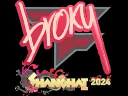 Sticker | broky | Shanghai 2024