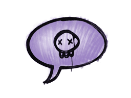 Sealed Graffiti | Death Sentence (Violent Violet)