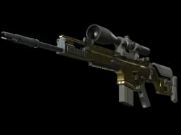 SCAR-20 | Brass (Battle-Scarred)