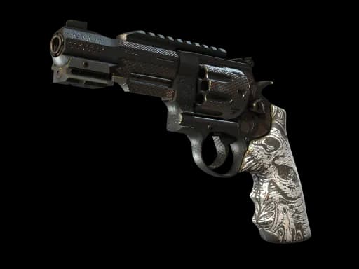R8 Revolver | Bone Forged (Minimal Wear)