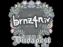 Sticker | brnz4n | Budapest 2025