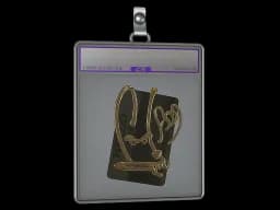 Sticker Slab | Hello M4A4 (Gold)