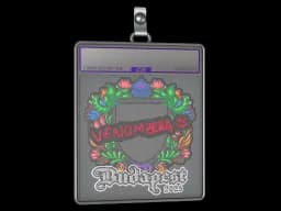 Sticker Slab | venomzera (Embroidered) | Budapest 2025