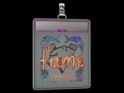 Sticker Slab | fame (Holo) | Austin 2025