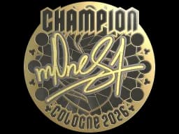 Sticker | m0NESY (Gold, Champion) | Cologne 2026