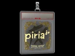 Sticker Slab | piriajr (Gold) | Austin 2025