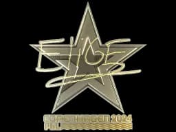 Sticker | EliGE (Gold) | Copenhagen 2024
