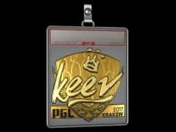 Sticker Slab | keev (Gold) | Krakow 2017