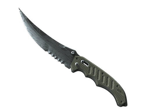 ★ Flip Knife | Damascus Steel (Field-Tested)