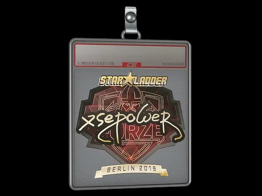 Sticker Slab | xsepower (Gold) | Berlin 2019