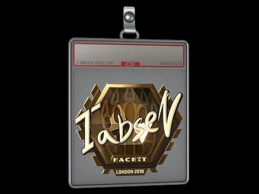 Sticker Slab | tabseN (Gold) | London 2018