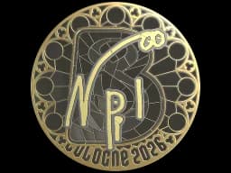 Sticker | npl (Gold) | Cologne 2026