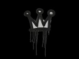 Sealed Graffiti | Little Crown (Shark White)