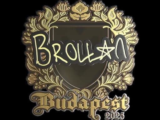 Sticker | Brollan (Gold) | Budapest 2025