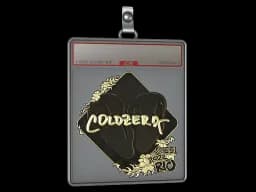 Sticker Slab | coldzera (Gold) | Rio 2022