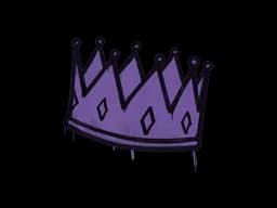 Sealed Graffiti | King Me (Monster Purple)